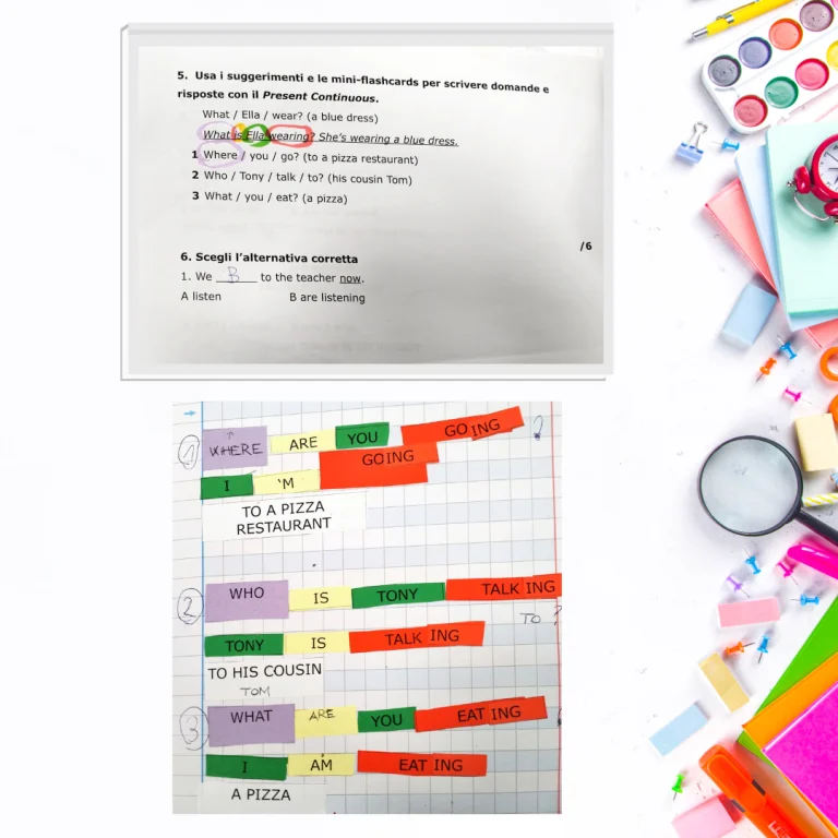 comprensione del testo con i colori