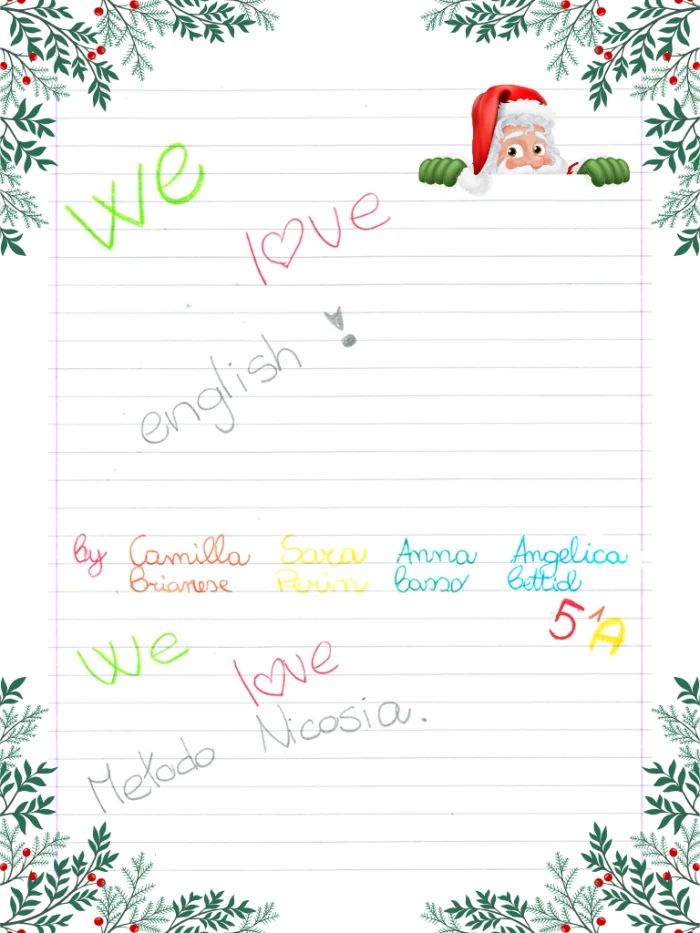 We love English! We love Metodo Nicosia!