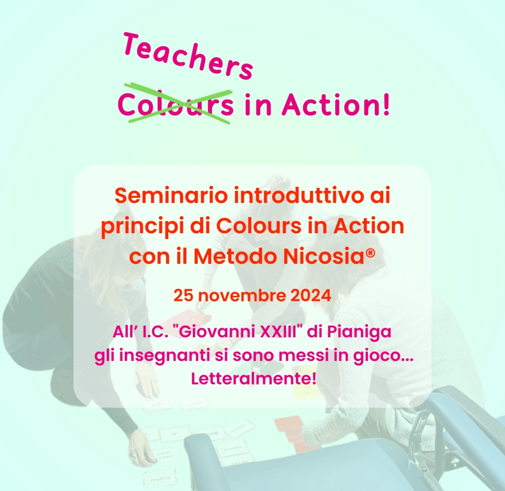 Seminario introduttivo ai principi di Colours in Action con il Metodo Nicosia®