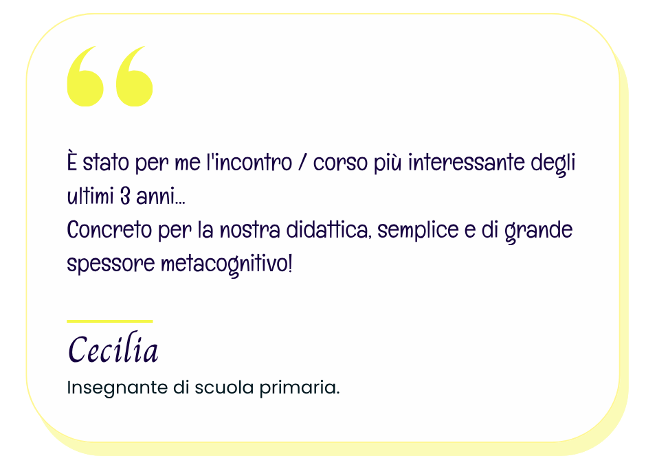 recensione della nostra collega Cecilia al seminario di Pianiga